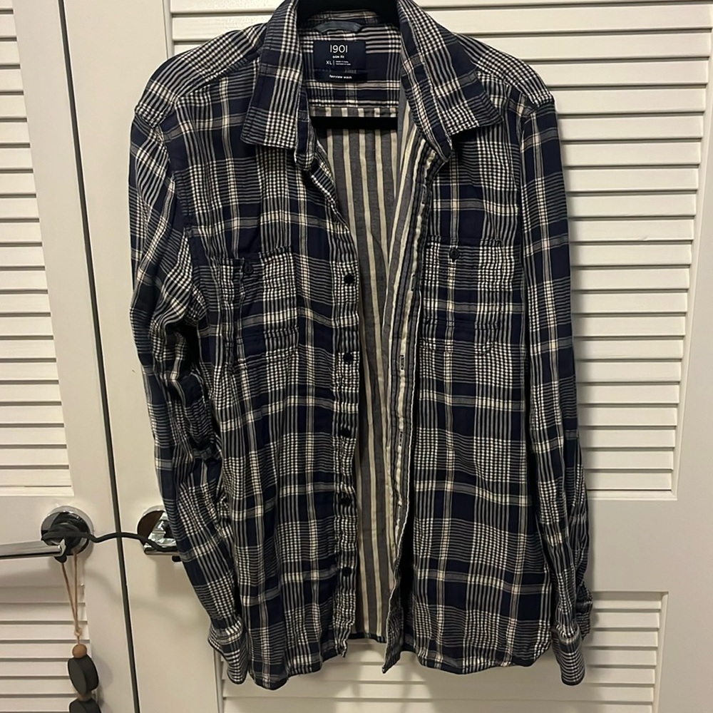 1901 trim fit XL button down